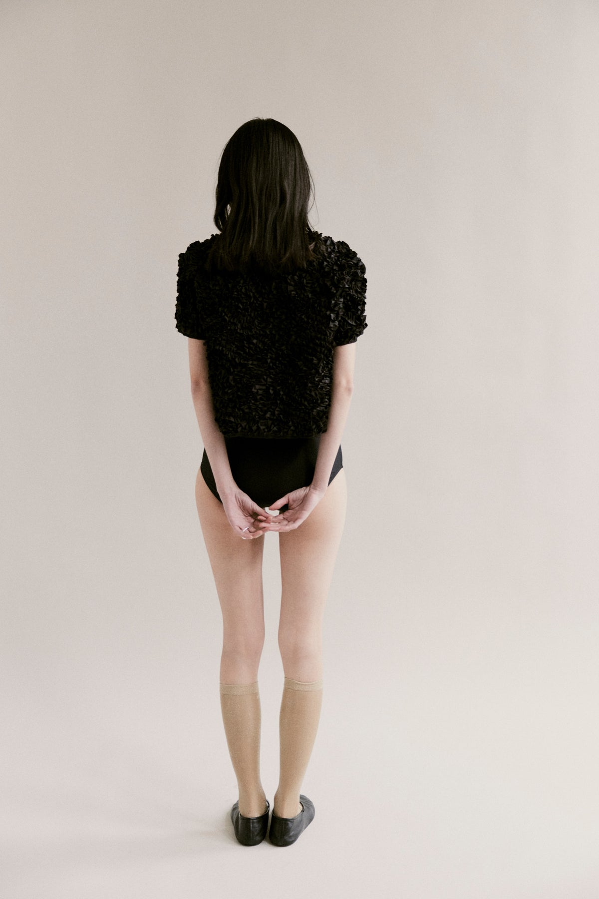 【予約商品】 SS27 -  Ribbon Texture Top