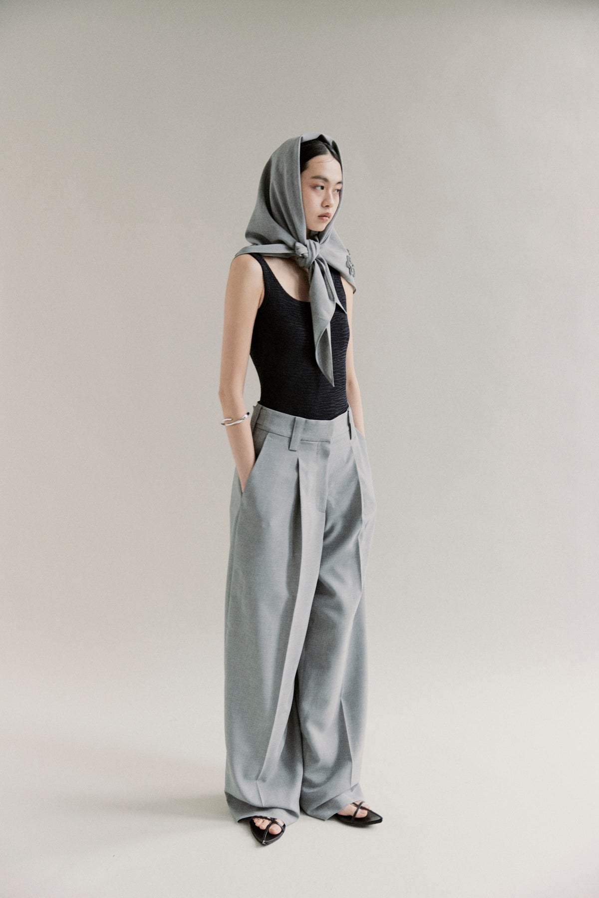 【予約商品】 SS27 -Multiway Scarf Pants