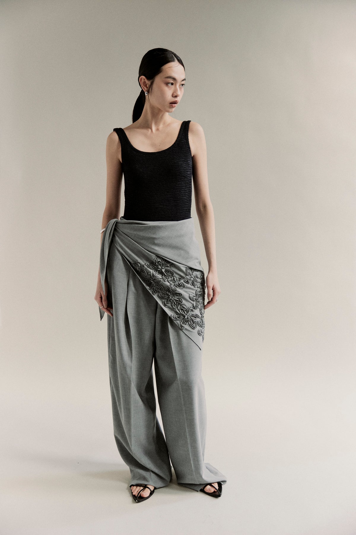 【予約商品】 SS27 -Multiway Scarf Pants